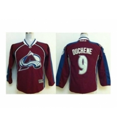 Youth NHL Jerseys Colorado Avalanche #9 Duchene red