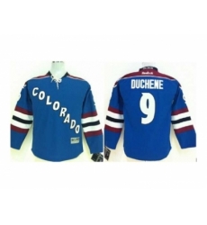 Youth nhl jerseys colorado avalanche #9 duchene lt.blue