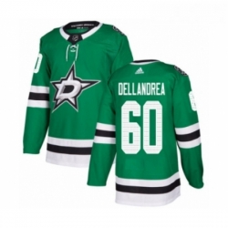 Youth Adidas Dallas Stars 60 Ty Dellandrea Premier Green Home NHL Jersey 