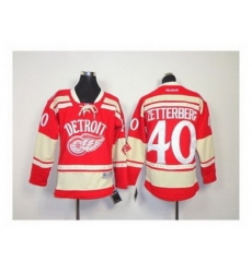 Youth NHL Jerseys Detroit Red Wings #40 zetterberg red[2014 winter classic]