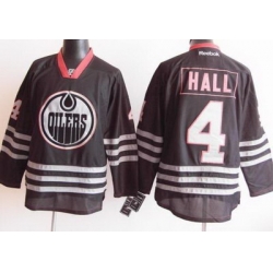 Edmonton Oilers 4 Hall 2012 Black Jerseys