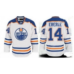 Edmonton Oilers Hockey Games Jerseys 14 Eberle white Color Jersey