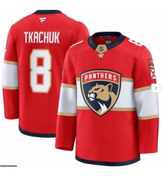 Men Florida Panthers Brady Tkachuk #8 Red NHL Stitched Jersey Men Florida Panthers Brady Tkachuk #8 Red NHL Stitched Jersey