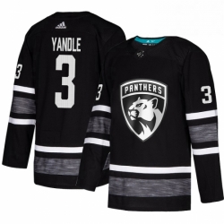 Mens Adidas Florida Panthers 3 Keith Yandle Black 2019 All Star Game Parley Authentic Stitched NHL Jersey 