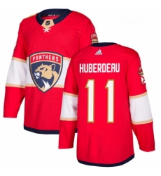 Youth Adidas Florida Panthers 11 Jonathan Huberdeau Premier Red Home NHL Jersey 