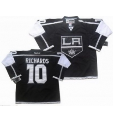 Los Angeles Kings 10 Mike Richards black jersey