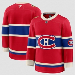 Men Montreal Canadiens Blank Red 2026 Stitched Jersey