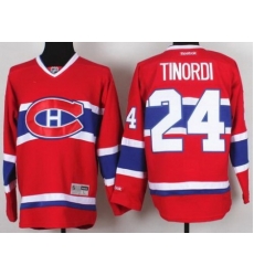 Montreal Canadiens 24 Jarred Tinordi Red NHL Hockey Jerseys