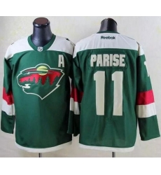 Wild #11 Zach Parise Green 2016 Stadium Series Stitched NHL Jersey