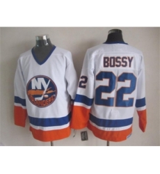 NHL New York Islanders 22 Mike Bossy white jerseys