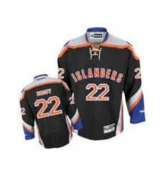 New York Islanders 22 Mike Bossy Third Black NHL Jersey