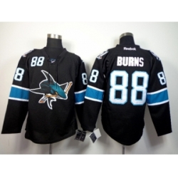 NHL San Jose Sharks #88 burns black jerseys(2014 new)