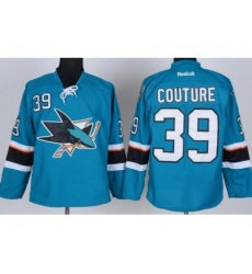 San Jose Sharks 39 Logan Couture Green NHL Jersey New Style