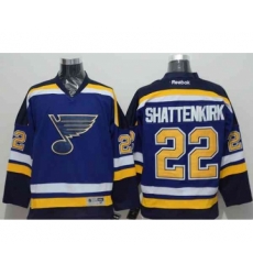 nhl jerseys st. louis blues 22 shattenkirk blue