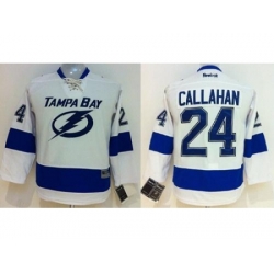 Women Tampa Bay Lightning #24 Ryan Callahan White NHL Jersey