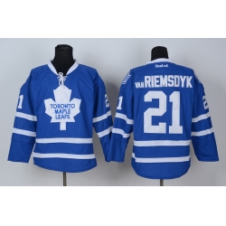 NHL Jersey Toronto Maple Leafs 21 van Riemsdyk Blue