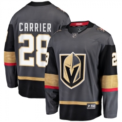 Vegas Golden Knights 28 William Carrier 2018 Stanley Cup Final Bound Breakaway Home Gray Jersey