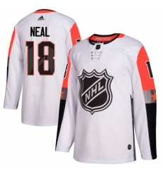 Youth Adidas Vegas Golden Knights 18 James Neal Authentic White 2018 All Star Pacific Division NHL Jersey 