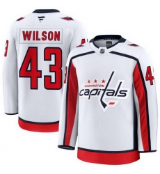 Men Washington Capitals  43 Tom Wilson Fanatics Away White Jersey