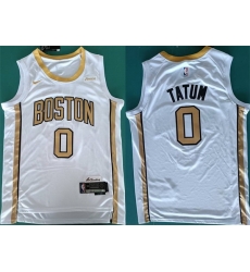 Men Boston Celtics 0 Jayson Tatum White Stitched Basketball Jersey Men Boston Celtics 0 Jayson Tatum White Stitched Basketball Jersey