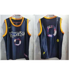 Monstars 0 Black Space Jam Stitched Movie Jersey