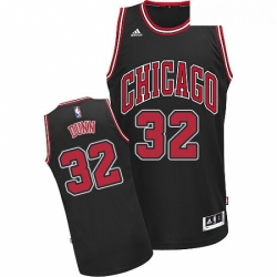 Youth Adidas Chicago Bulls 32 Kris Dunn Swingman Black Alternate NBA Jersey