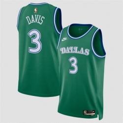 Men Dallas Mavericks 3 Anthony Davis Green 2025 Classic Edition Stitched Basketball Jersey Men Dallas Mavericks 3 Anthony Davis Green 2025 Classic Edition Stitched Basketball Jersey