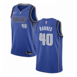 Womens Nike Dallas Mavericks 40 Harrison Barnes Swingman Royal Blue Road NBA Jersey Icon Edition