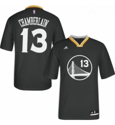 Youth Adidas Golden State Warriors 13 Wilt Chamberlain Authentic Black Alternate NBA Jersey