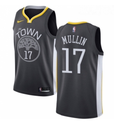 Youth Nike Golden State Warriors 17 Chris Mullin Swingman Black Alternate NBA Jersey Statement Edition