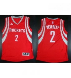 Revolution 30 Rockets 2 Patrick Beverley Red Road Stitched NBA Jersey 