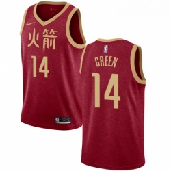 Youth Nike Houston Rockets 14 Gerald Green Swingman Red NBA Jersey 2018 19 City Edition 