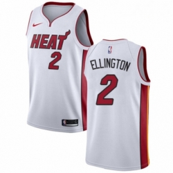 Mens Nike Miami Heat 2 Wayne Ellington Swingman NBA Jersey Association Edition