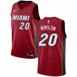 Womens Nike Miami Heat 20 Justise Winslow Swingman Red NBA Jersey Statement Edition