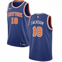 Youth Nike New York Knicks 18 Phil Jackson Swingman Royal Blue NBA Jersey Icon Edition