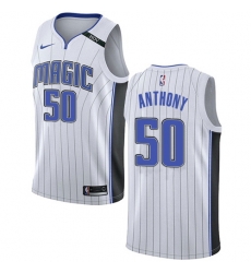 Men Nike Orlando Magic 50 Cole Anthony White NBA Swingman Association Edition Jersey