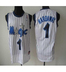 Men Orlando Magic 1 Penny Hardaway White NBA Stitched Jersey