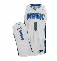 Mens Adidas Orlando Magic 1 Jonathan Isaac Authentic White Home NBA Jersey