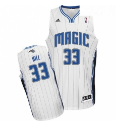 Youth Adidas Orlando Magic 33 Grant Hill Swingman White Home NBA Jersey