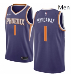 Mens Nike Phoenix Suns 1 Penny Hardaway Swingman Purple Road NBA Jersey Icon Edition