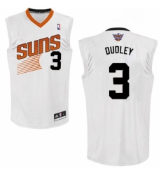 Womens Adidas Phoenix Suns 3 Jared Dudley Swingman White Home NBA Jersey