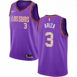 Womens Nike Phoenix Suns 3 Trevor Ariza Swingman Purple NBA Jersey 2018 19 City Edition 