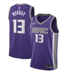 Men Sacramento Kings 13 Keegan Murray Purple Icon Edition Stitched Jersey