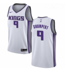 Youth Nike Sacramento Kings 9 Iman Shumpert Swingman White NBA Jersey Association Edition 