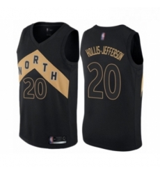 Youth Toronto Raptors 20 Rondae Hollis Jefferson Swingman Black Basketball Jersey City Edition 