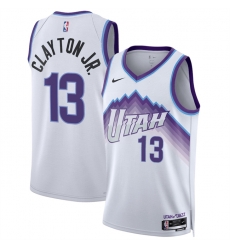 Men Utah Jazz 24 Walker Kessler White 2025 Association Edition Stitched Basketball Jersey