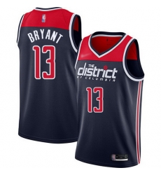 Wizards  13 Thomas Bryant Navy Blue Basketball Swingman Statement Edition 2019 2020 Jersey