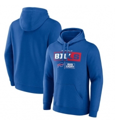 Men Buffalo Bills Royal X Bud Light Pullover Hoodie