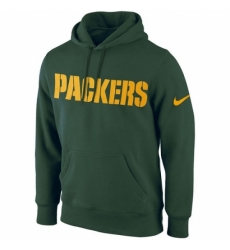 NFL Green Bay Packers Nike KO Wordmark Performance Hoodie 