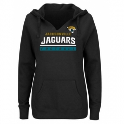 NFL Jacksonville Jaguars Majestic Womens Self Determination Pullover Hoodie Black